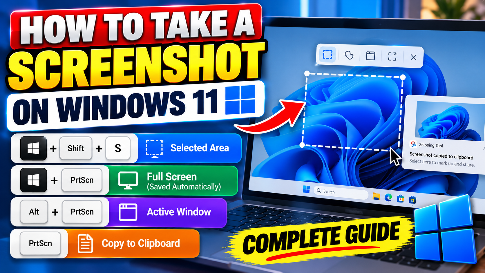 how to screenshot on windows 11
