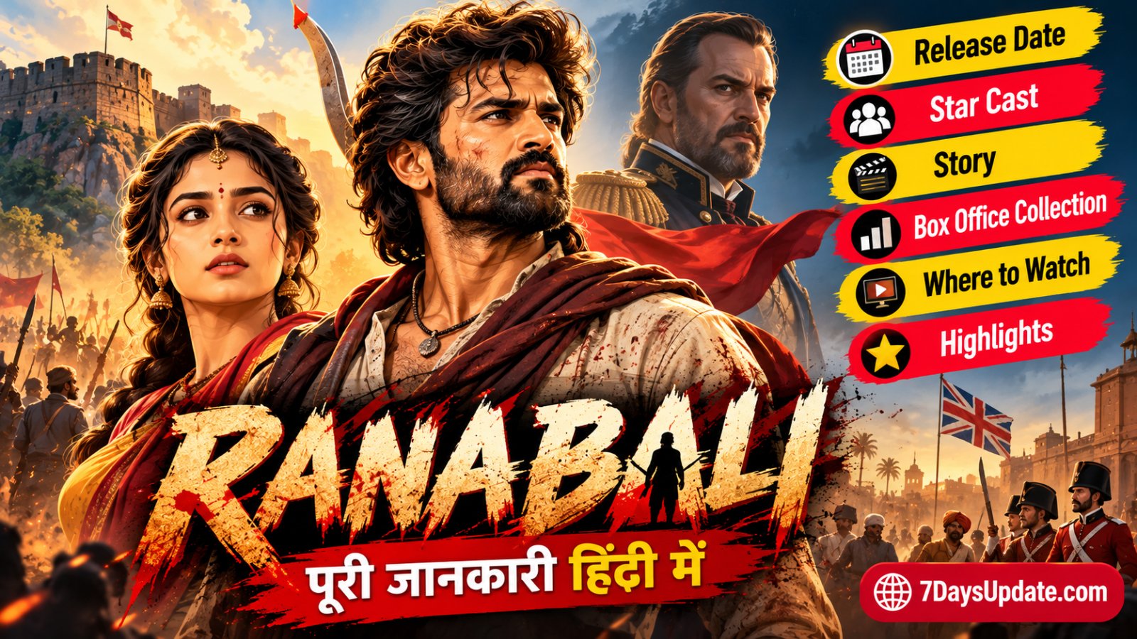 Ranabaali movie 2026 historical action drama review Vijay Deverakonda and Rashmika Mandanna